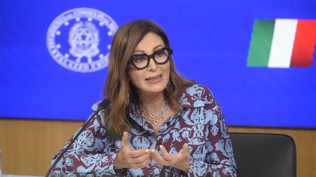 La ministra Daniela Santanch\\u00E8 (foto di Stefano Carofei -Ipa)