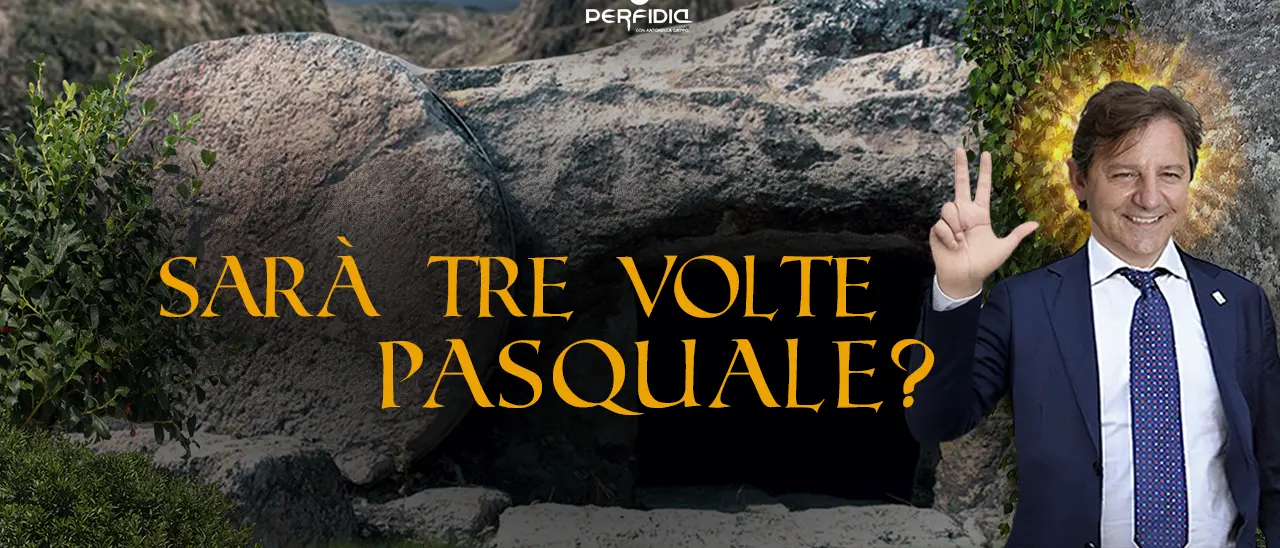 Sarà\u00A0tre volte Pasquale? Perfidia riparte col botto: stasera l’intervista a Tridico\u00A0\n