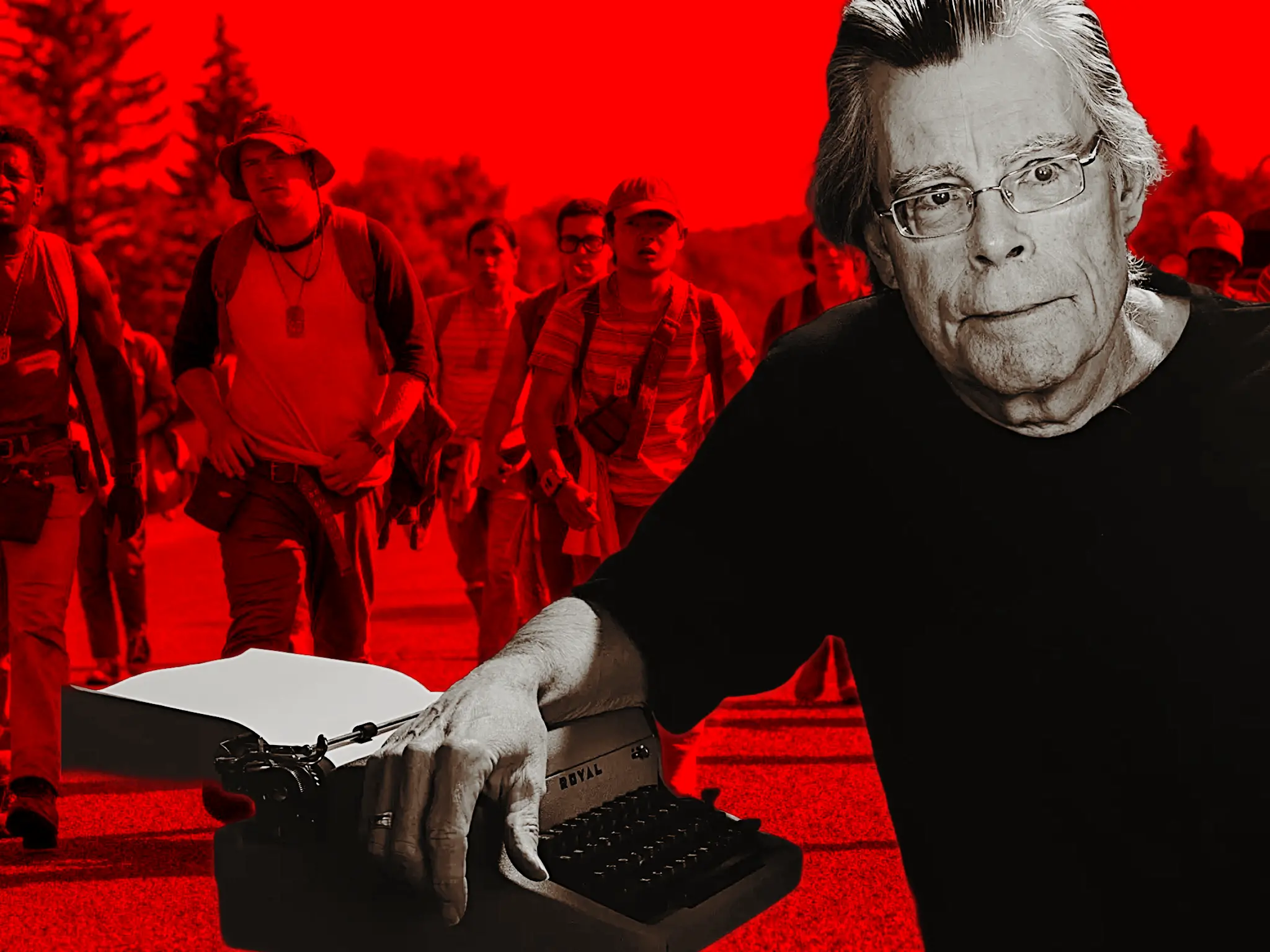 La lunga marcia di King-Bachman: il primo romanzo dello scrittore del Maine debutta in sala