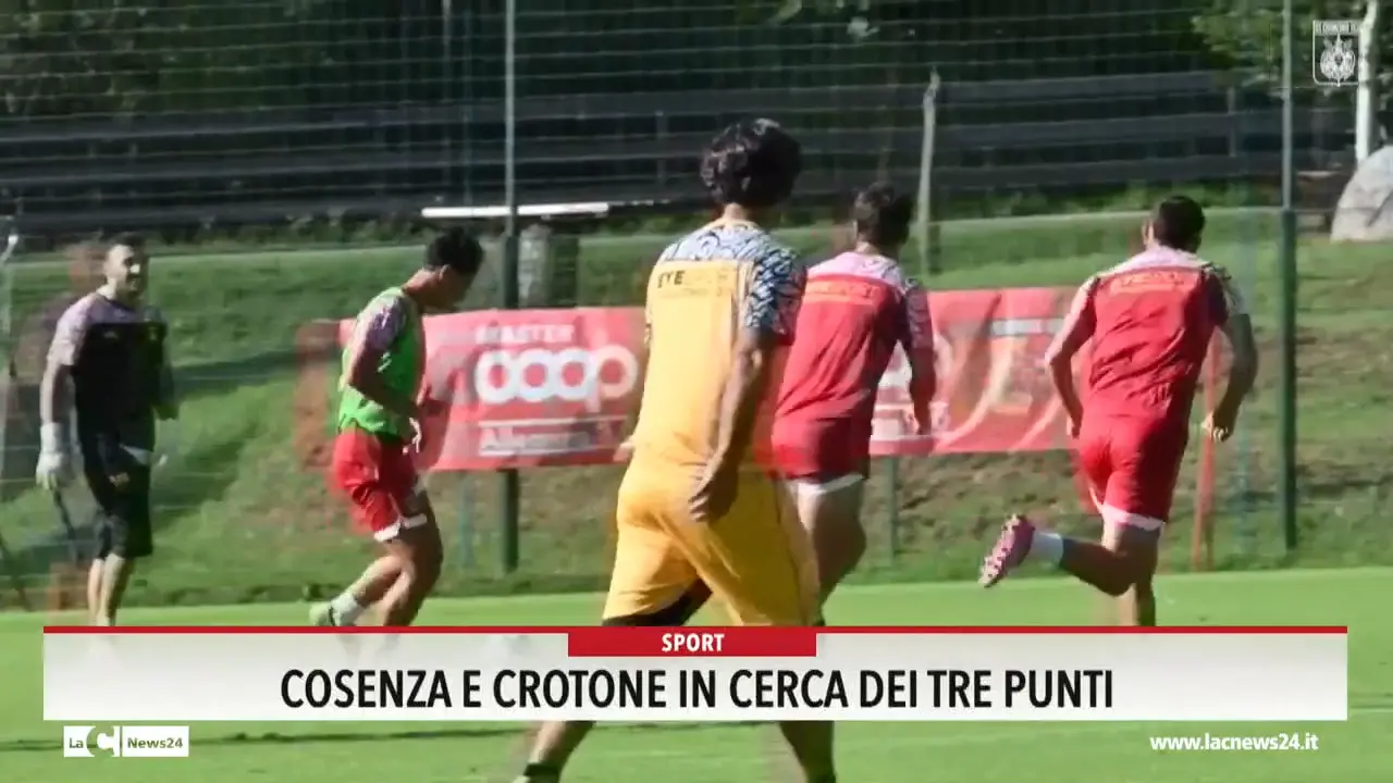 Cosenza e Crotone in cerca dei tre punti