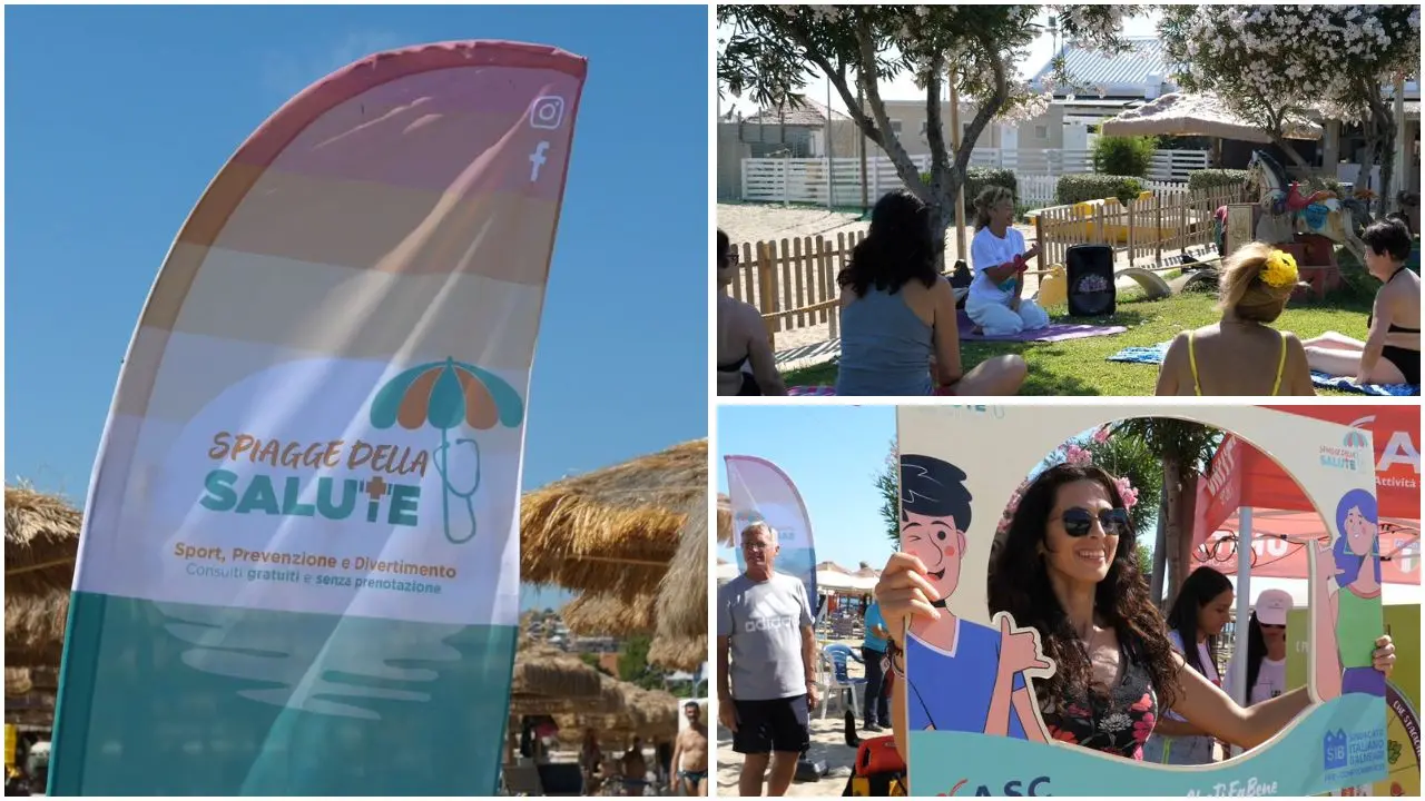 Prevenzione sotto l’ombrellone, Locri accoglie “Le Spiagge della Salute”: focus sulla testa e sulla pelle\n