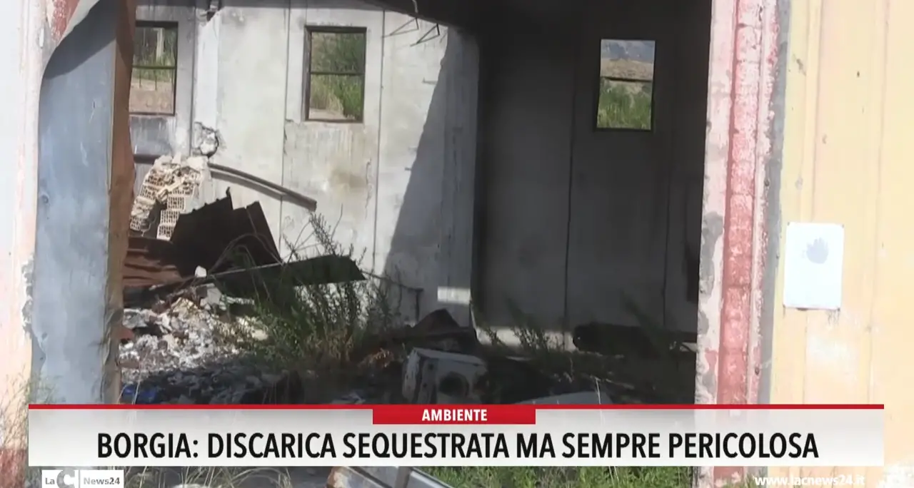 Borgia: discarica sequestrata ma sempre pericolosa