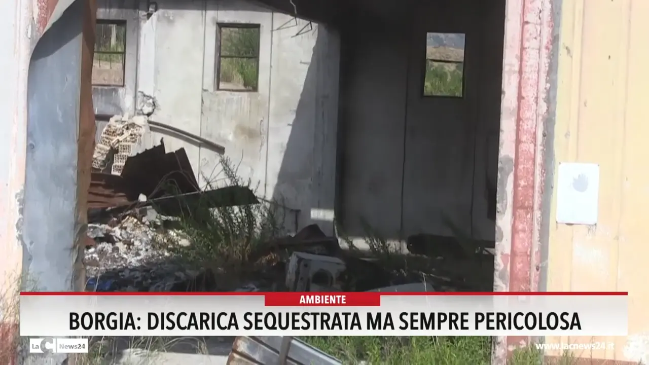 Borgia: discarica sequestrata ma sempre pericolosa
