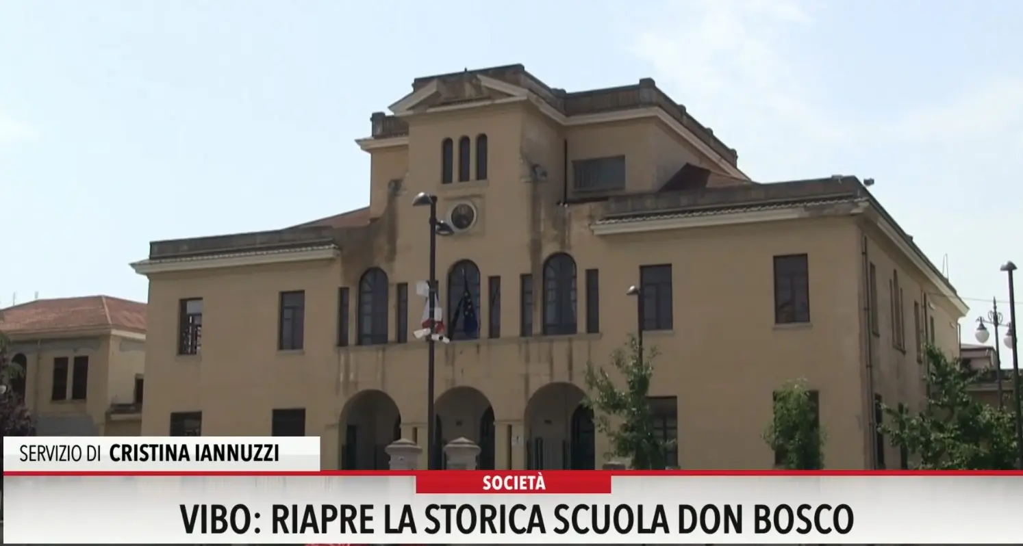 Vibo, riapre la storica scuola don Bosco