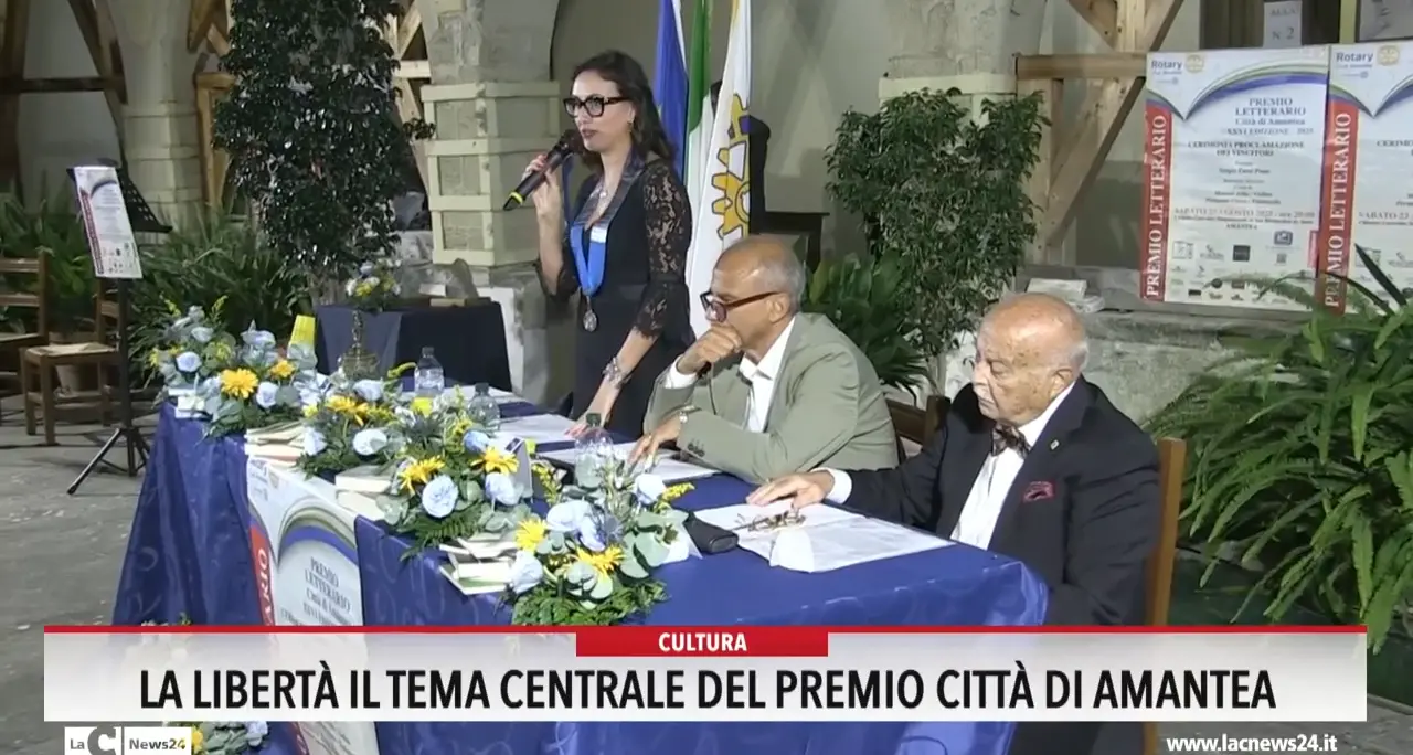 La libertà il tema centrale del premio città di Amantea