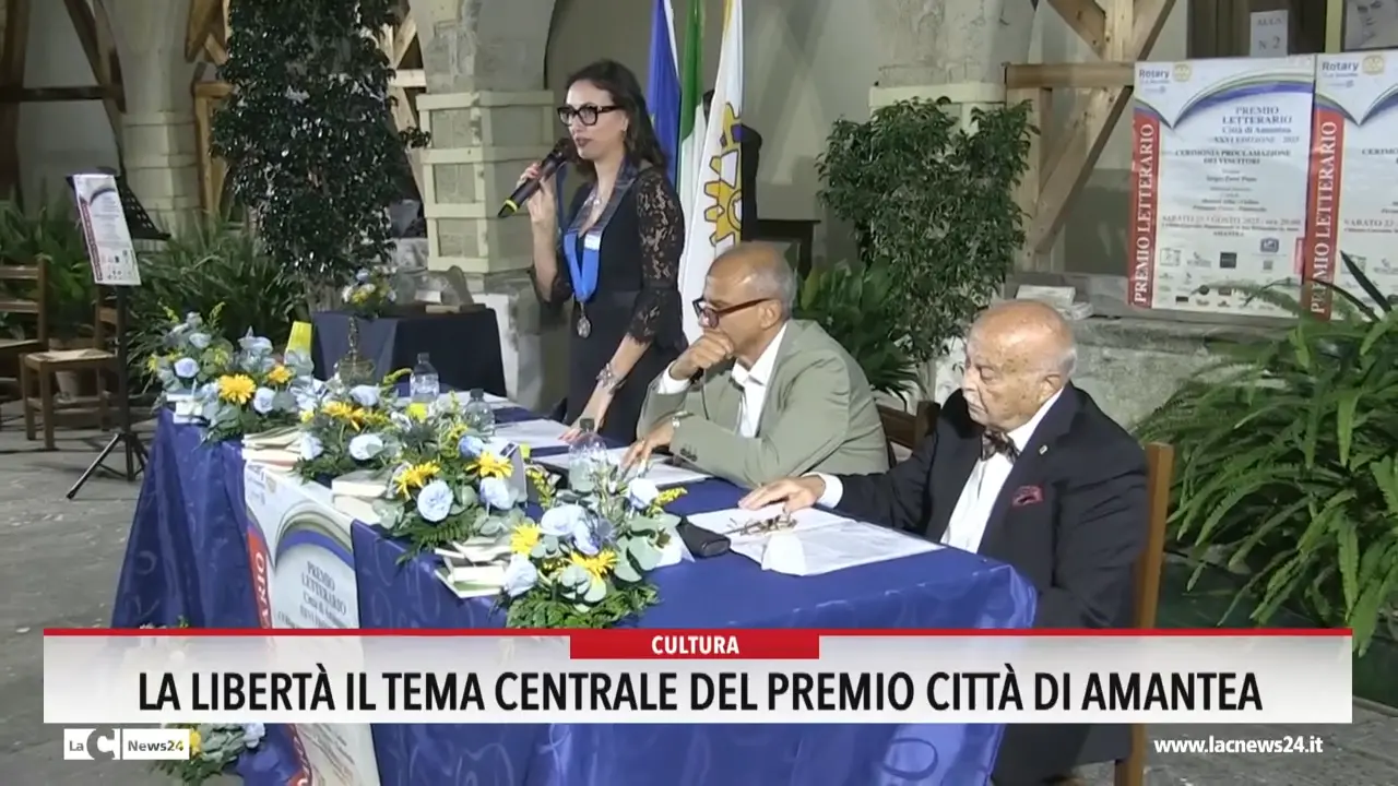 La libertà il tema centrale del premio città di Amantea