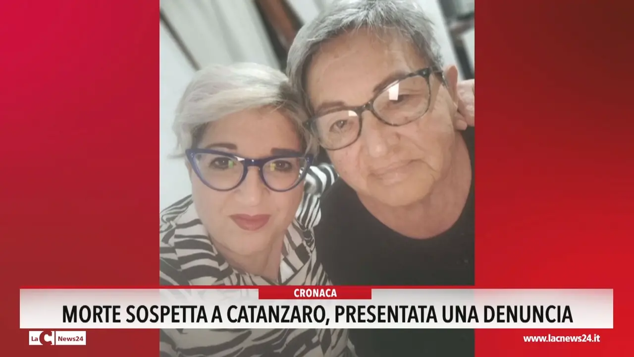 Morte sospetta a Catanzaro, presentata una denuncia