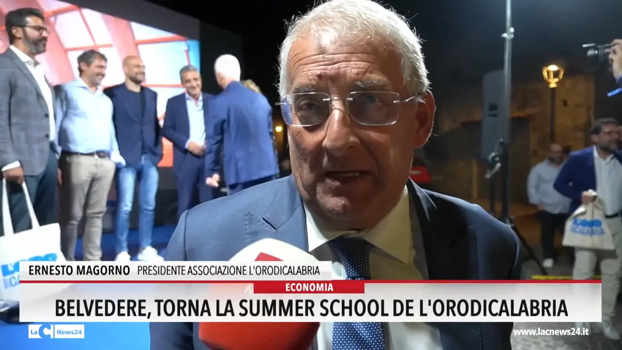 Belvedere, torna la Summer school de l'Orodicalabria