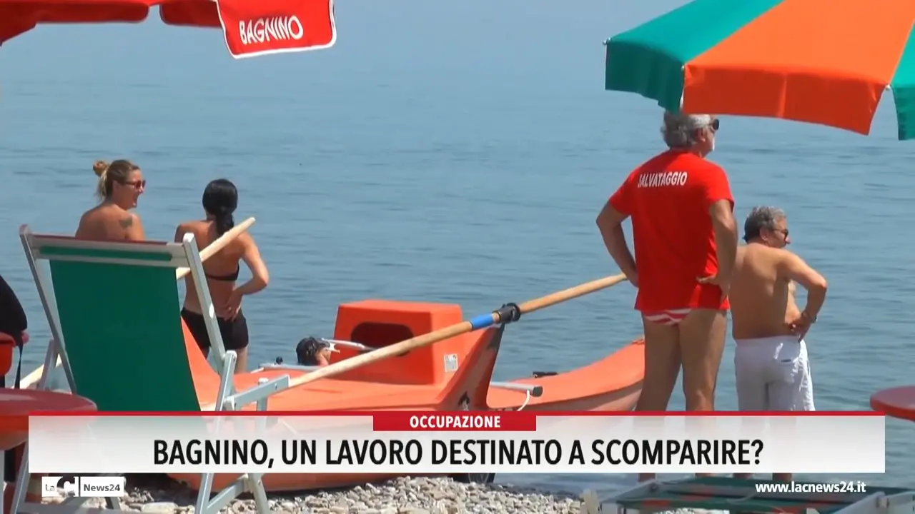 Bagnino, un lavoro destinato a scomparire