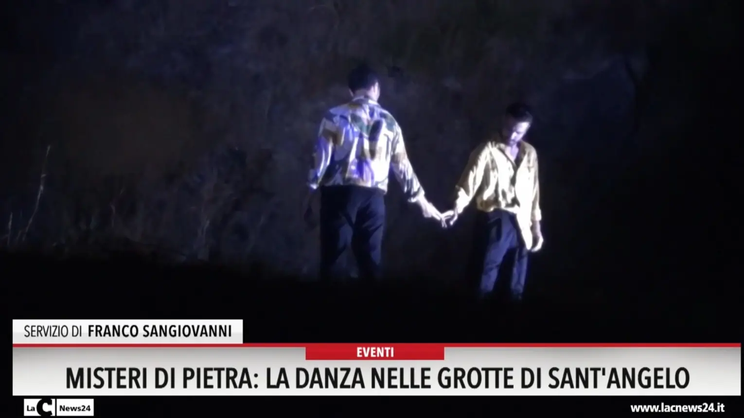 Misteri di pietra, la danza nelle grotte di Sant'Angelo