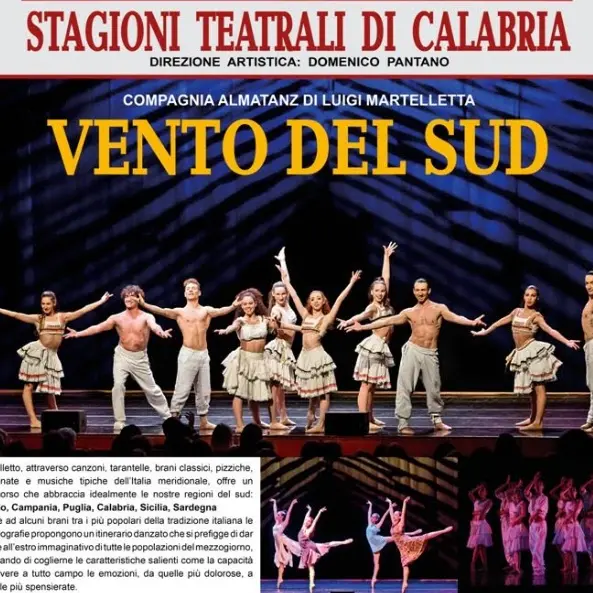Pizziche, tarantelle e musiche meridionali: a Staiti arriva il Vento del Sud della Compagnia Almatanz\n