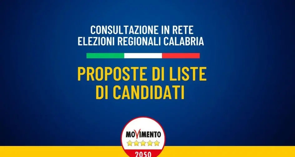 Regionali Calabria 2025, ecco i candidati \"proposti\" dal Movimento 5 Stelle – NOMI\n