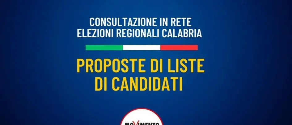 Regionali Calabria 2025, ecco i candidati \"proposti\" dal Movimento 5 Stelle – NOMI\n