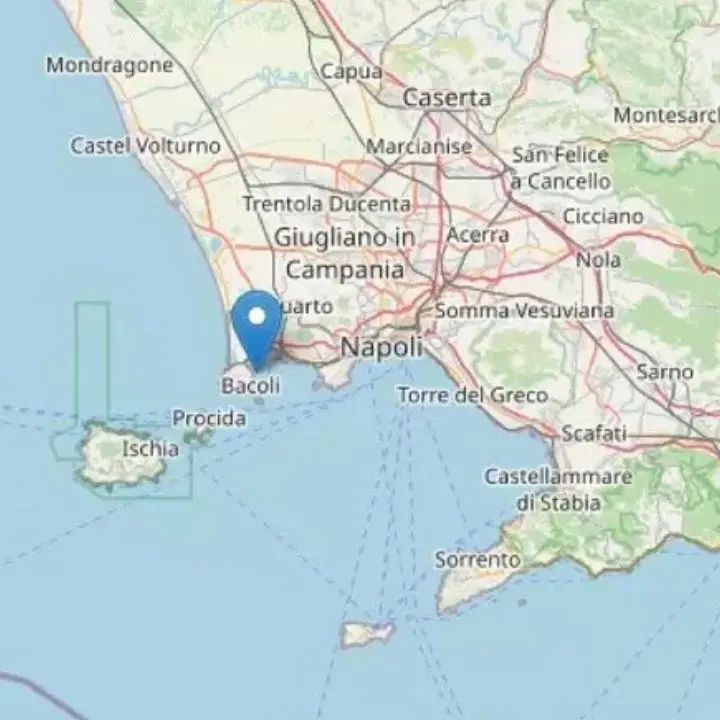 Scossa di terremoto di\u00A0magnitudo 4 nella notte ai Campi Flegrei\n