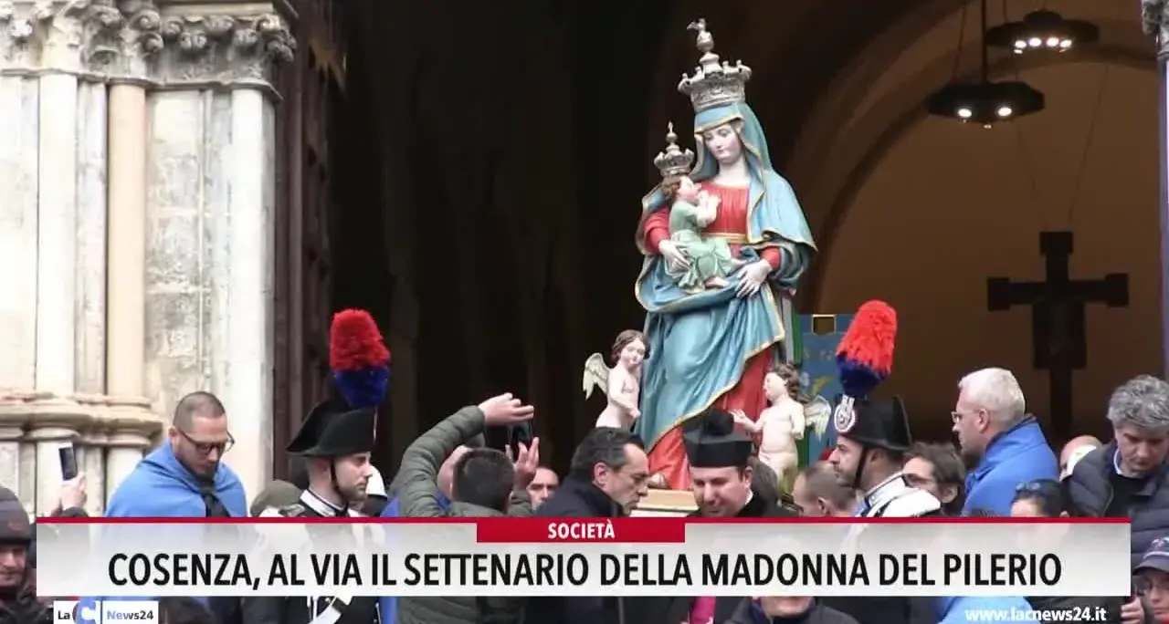 Cosenza, al via il settenario della Madonna del Pilerio