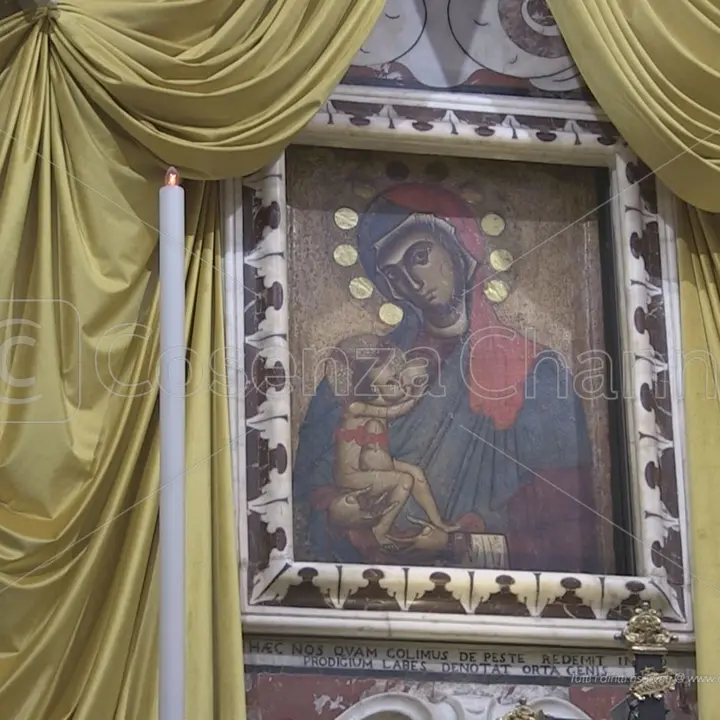 Duomo di Cosenza, comincia il settenario in onore della Madonna del Pilerio\u00A0 | VIDEO\n
