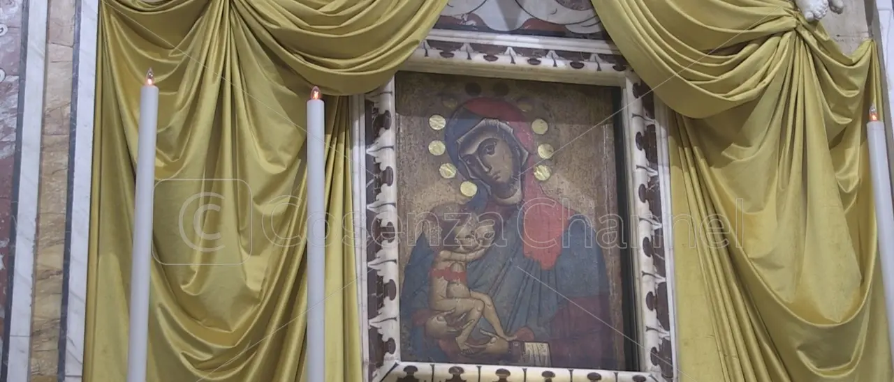 Duomo di Cosenza, comincia il settenario in onore della Madonna del Pilerio\u00A0 | VIDEO\n