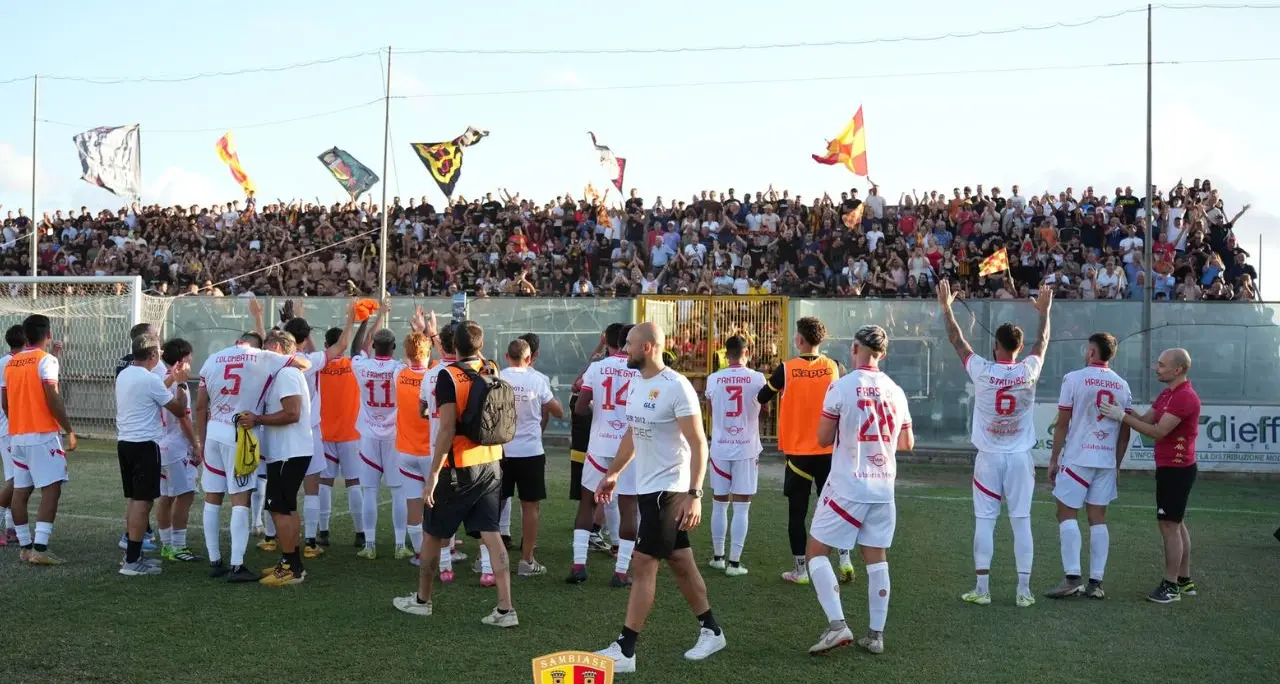 Coppa Italia Serie D, al Sambiase il derby contro la Vigor Lamezia. Lio: «Successo meritato, lo 0-1 ci sta anche stretto»\n