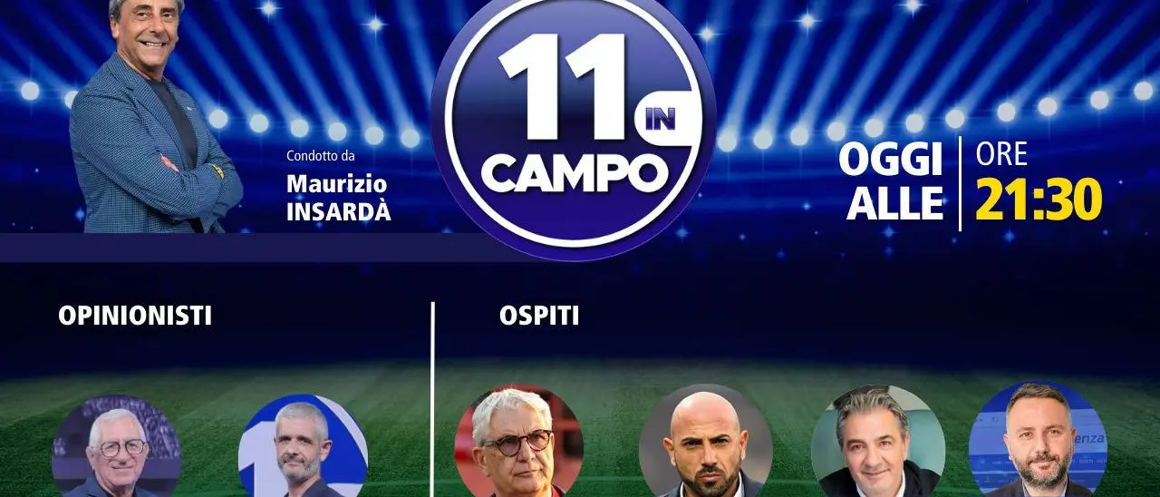 “11 in campo”, Floriano Noto e Gianni Vrenna ospiti della seconda puntata su LaC Tv\n