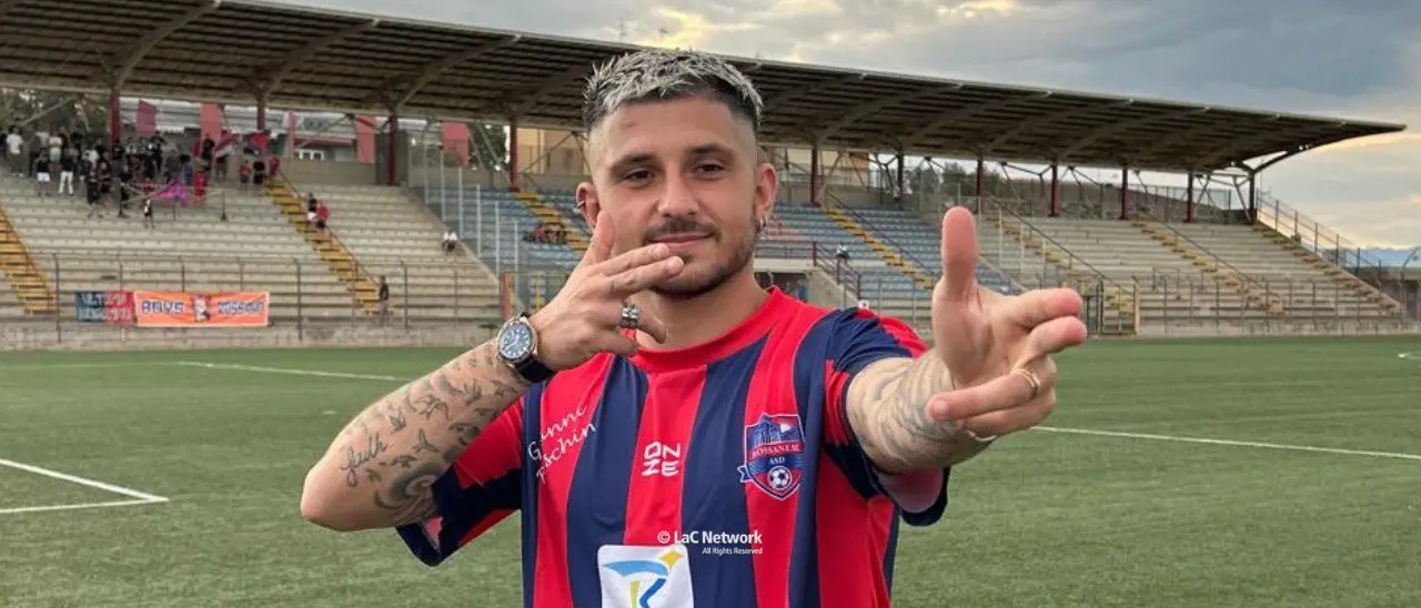 Dilettanti, Fioretti si presenta alla Rossanese con una doppietta: «Domenica contro il Corigliano voglio il pienone»\n