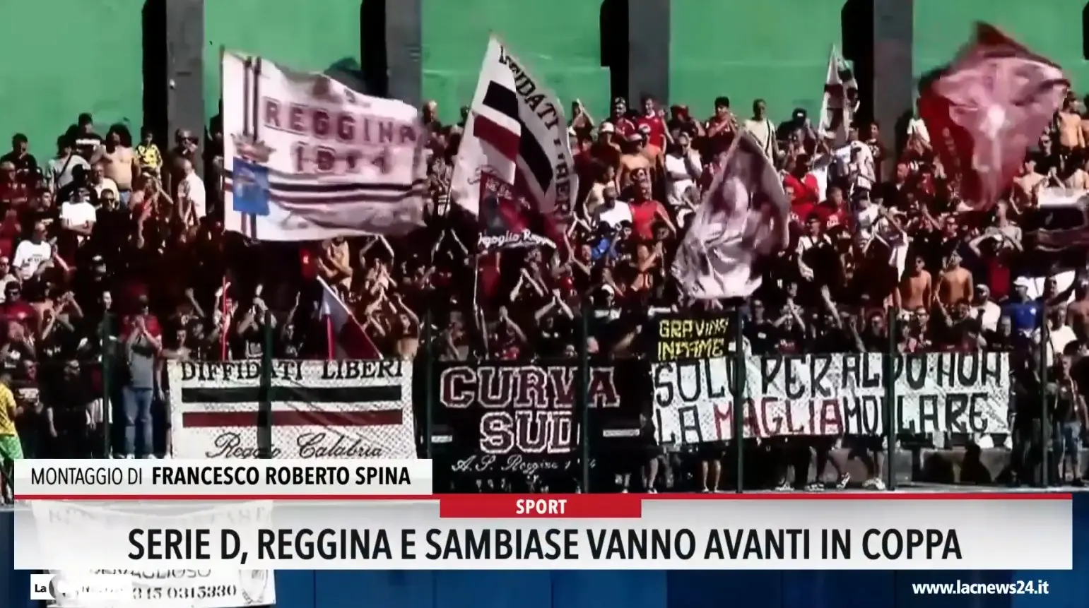 Serie D, Reggina e Sambiase vanno avanti in coppa