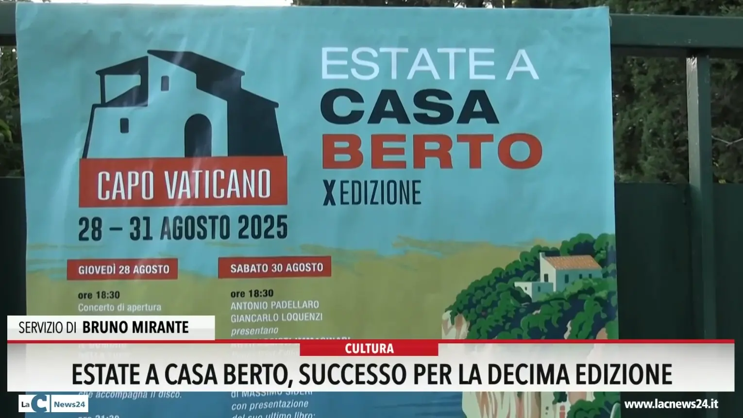 Estate a casa Berto, successo per la decima edizione