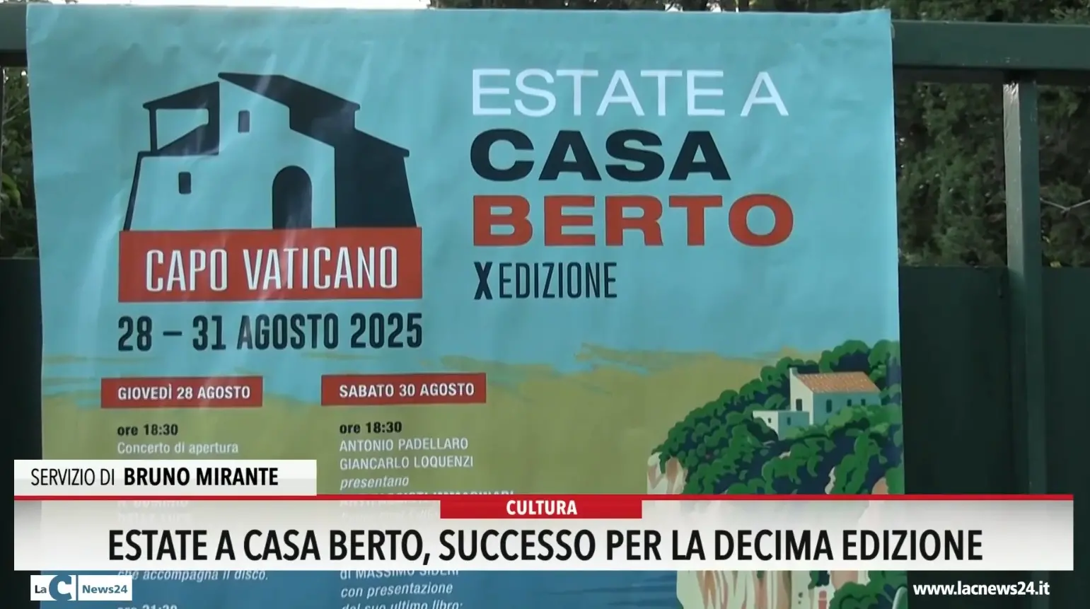 Estate a casa Berto, successo per la decima edizione