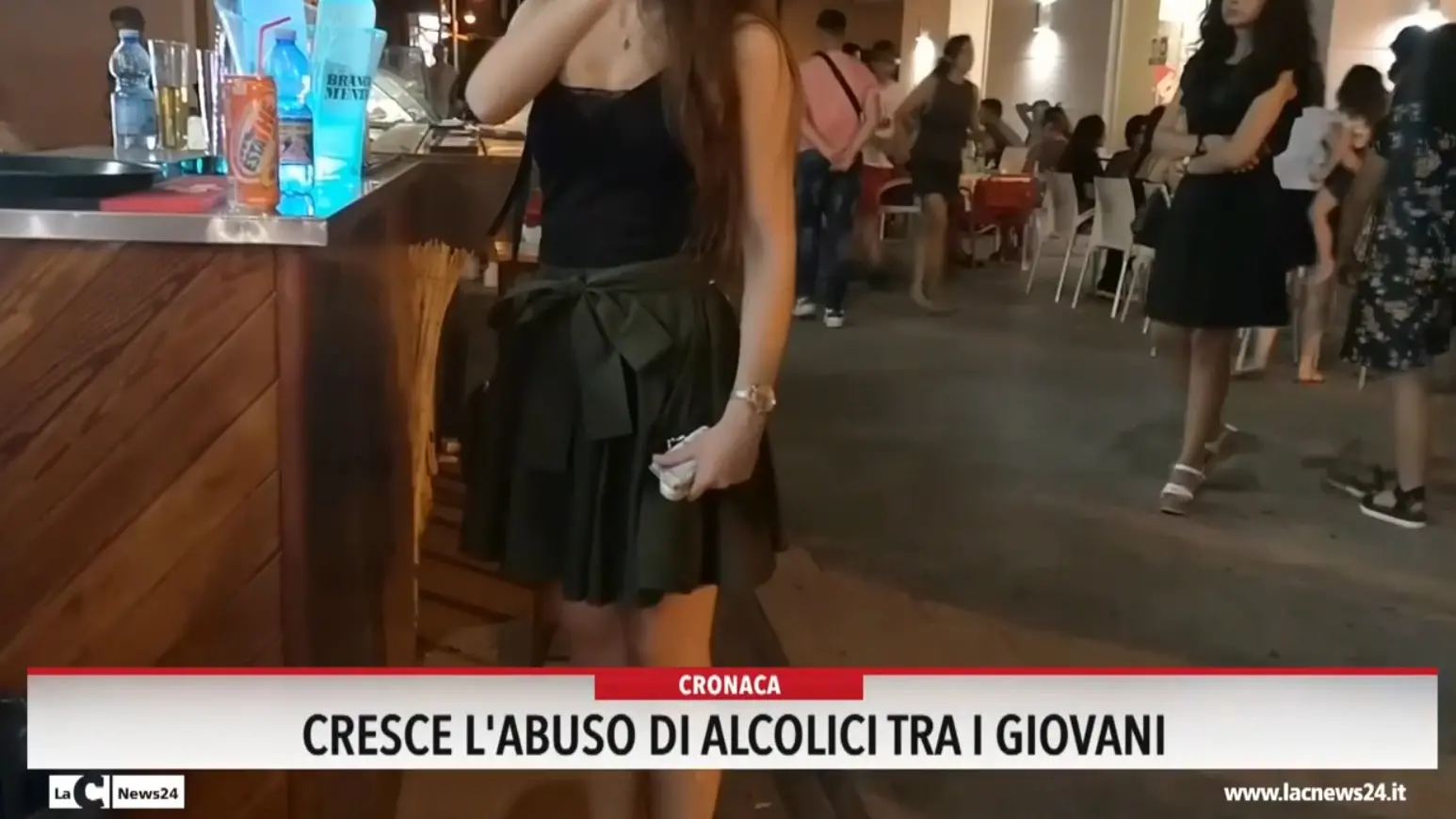 Cresce l'abuso di alcolici tra i giovani