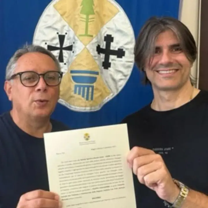 Sport e sociale, encomio del Garante Marziale al Bocale: «Un riconoscimento per l'attenzione ai bimbi palestinesi»\n