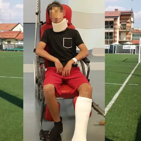 Portiere di 13 anni aggredito da genitore avversario, il papà: «Ho temuto lo uccidesse»\n