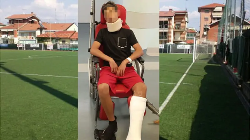 Portiere di 13 anni aggredito da genitore avversario, il papà: «Ho temuto lo uccidesse»\n