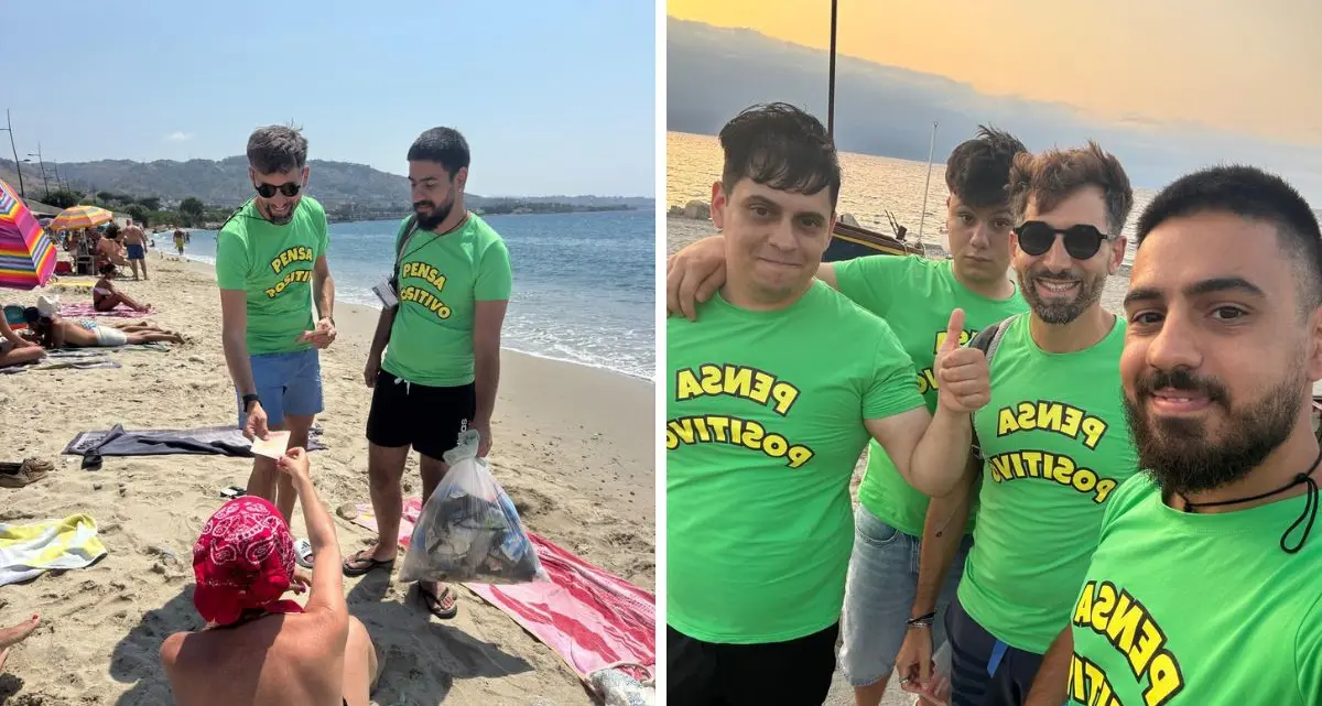 Reggio Calabria, giovani volontari in campo per pulire le spiagge: «Atto di amore verso la nostra terra»\n