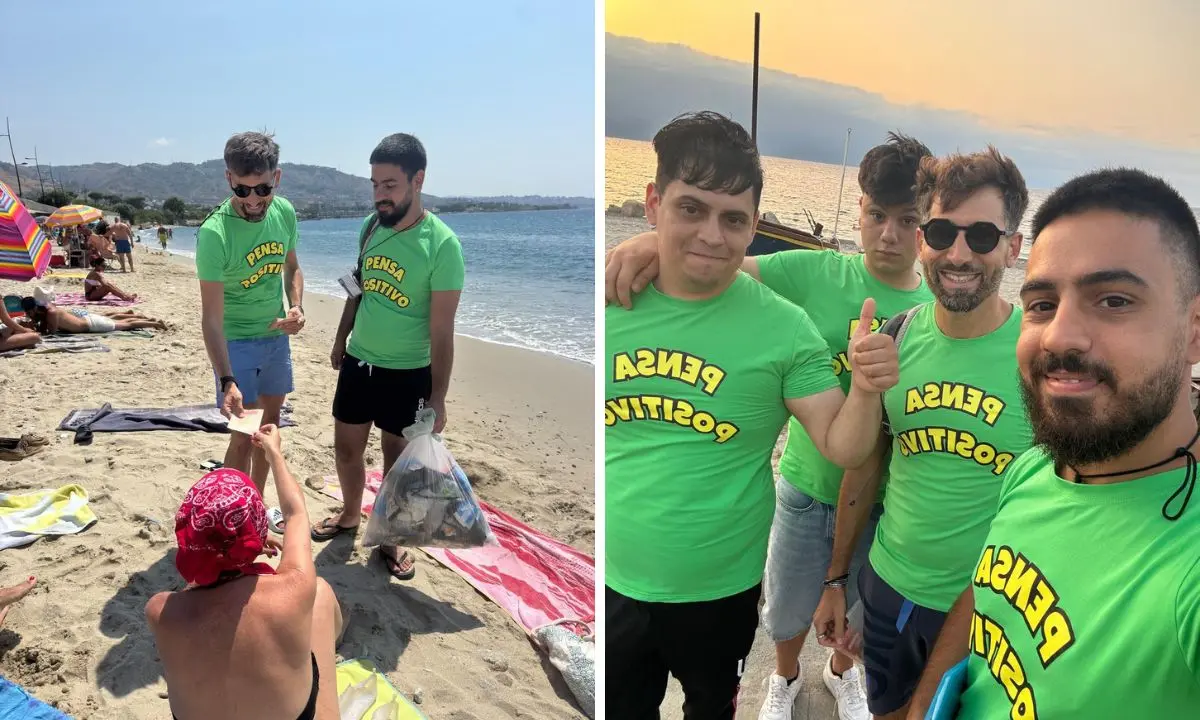 Reggio Calabria, giovani volontari in campo per pulire le spiagge: «Atto di amore verso la nostra terra»\n