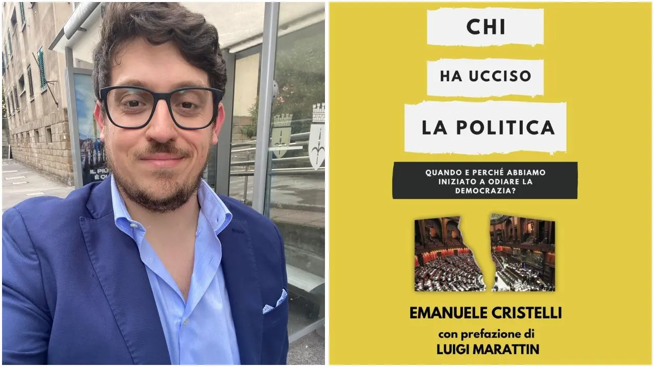 «La politica deve essere utile, non conveniente»: in uscita il nuovo libro di Emanuele Cristelli\n