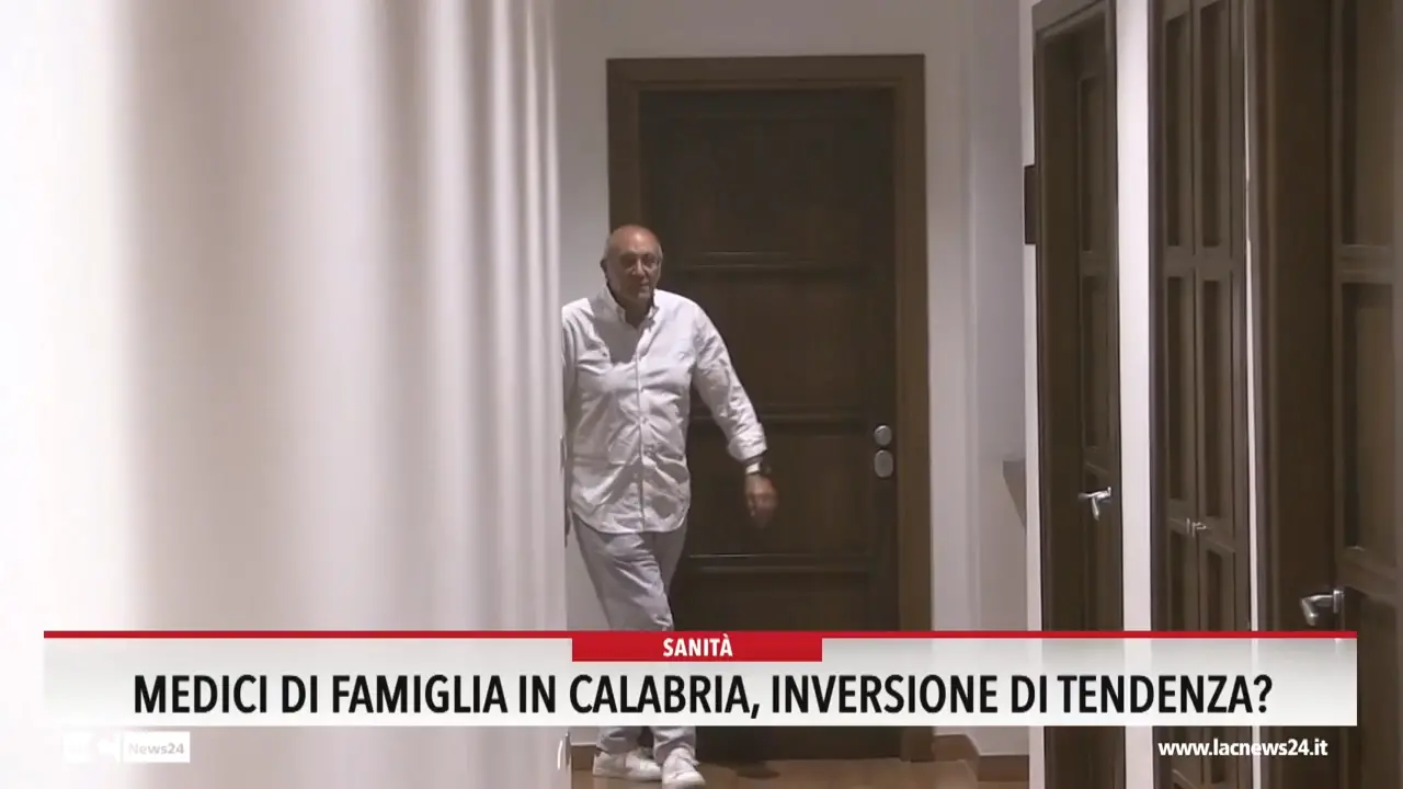 Medici di famiglia, in Calabria inversione di tendenza