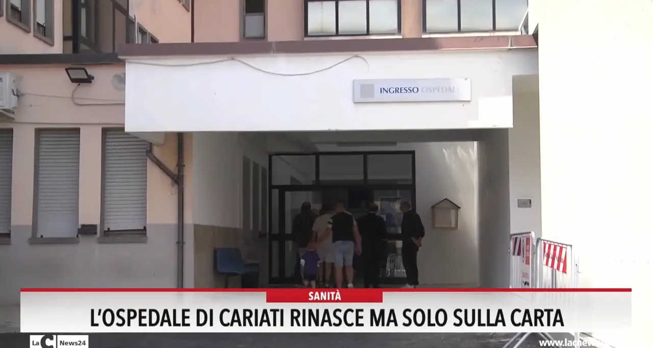 L'ospedale di Cariati rinasce ma solo sulla carta