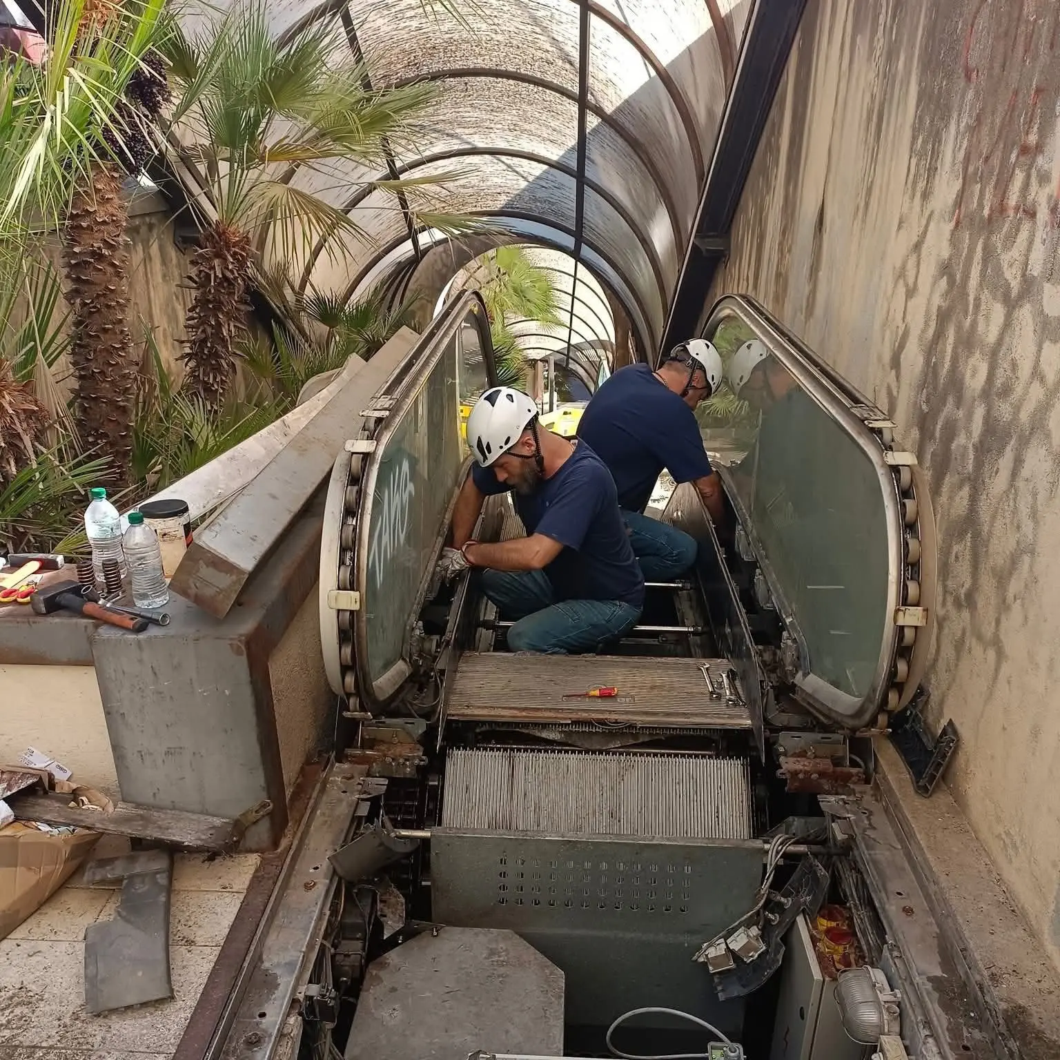 Scale mobili, al via i lavori di ripristino nel centro storico di Cosenza