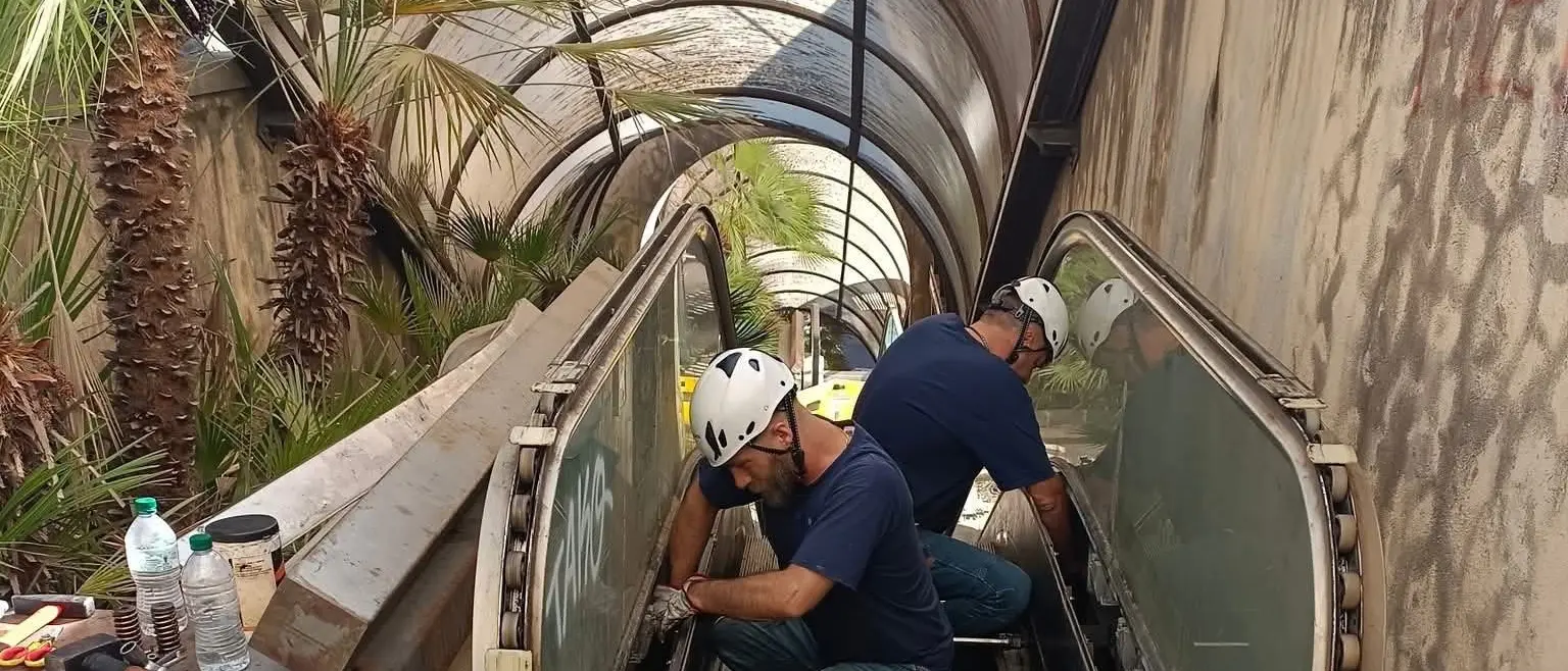 Scale mobili, al via i lavori di ripristino nel centro storico di Cosenza
