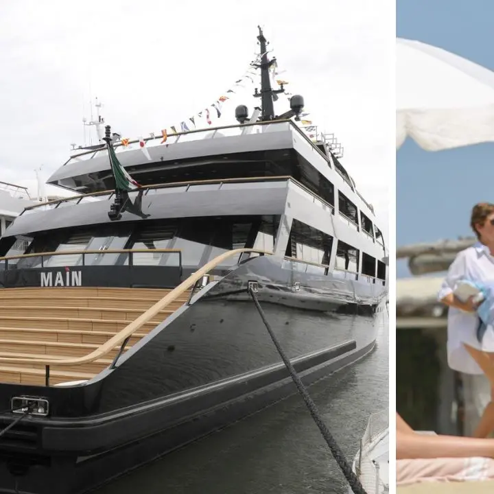 Giorgio Armani e il suo amore per il mare della Calabria: per anni il suo mega yacht avvistato a Vibo e Le Castella\n