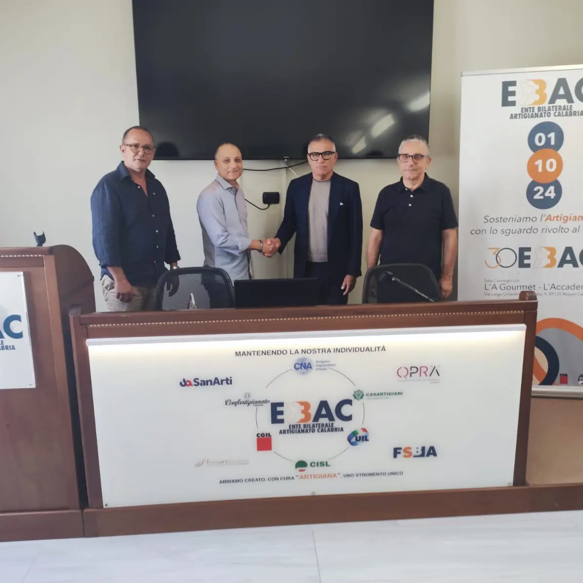 Artigianato, Pellegrini e Cassala eletti al vertice dell’Ebac: «Il nostro comparto ha bisogno di risposte immediate»
