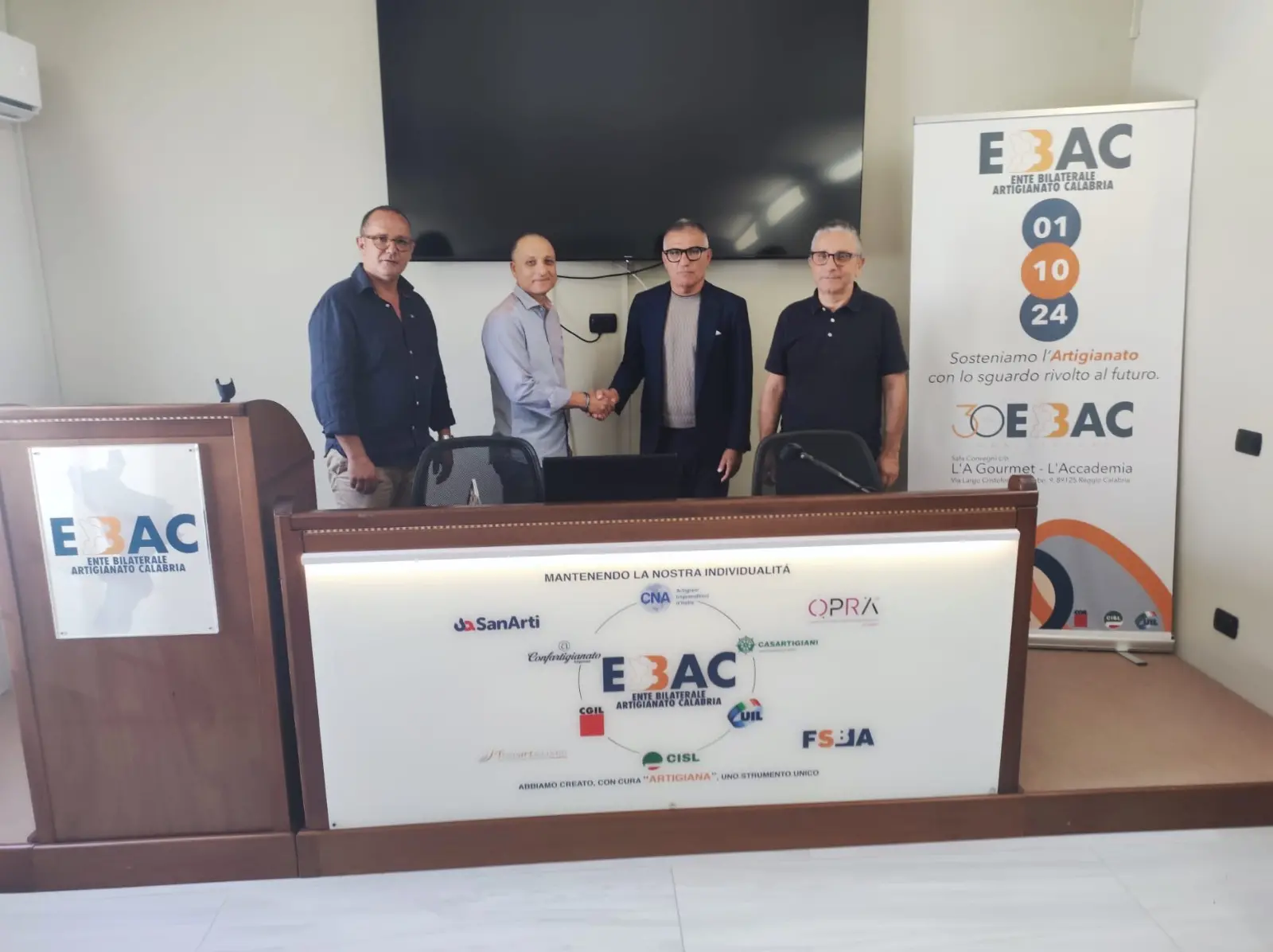 Artigianato, Pellegrini e Cassala eletti al vertice dell’Ebac: «Il nostro comparto ha bisogno di risposte immediate»