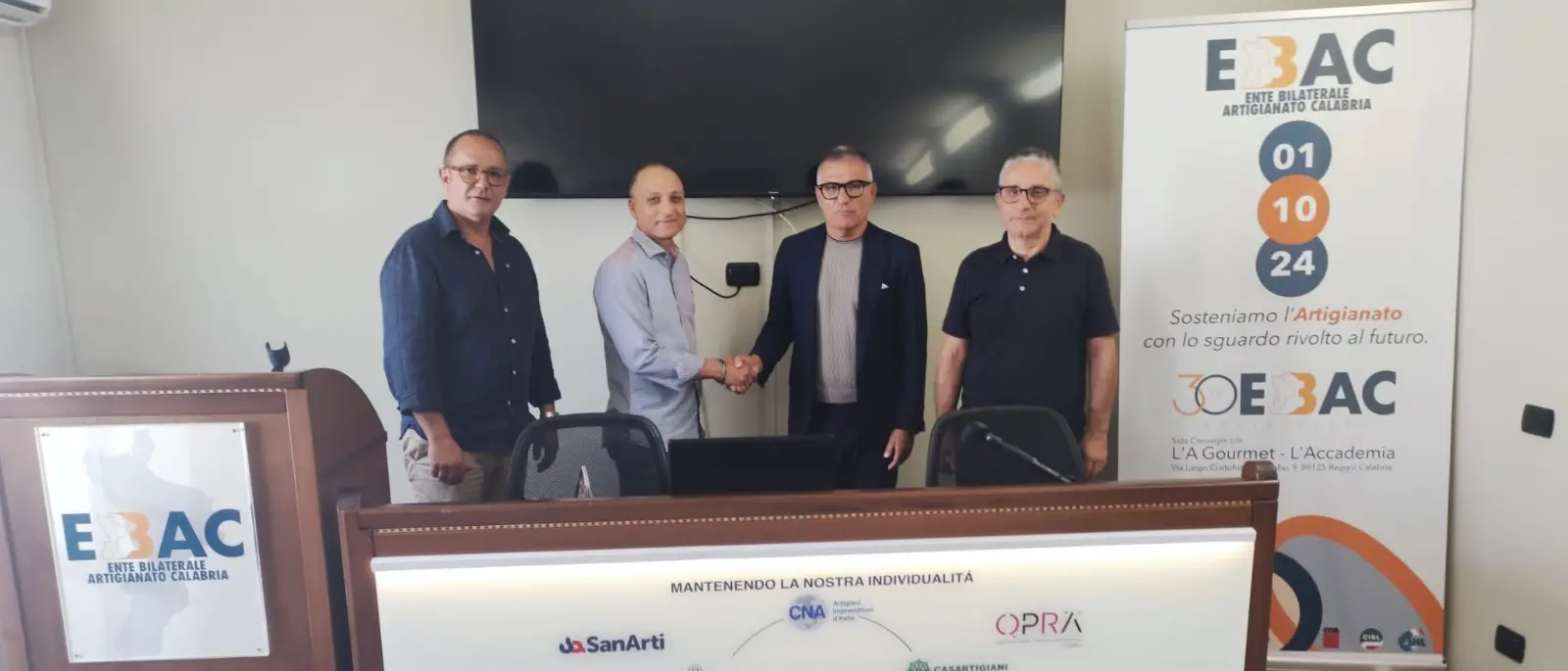 Artigianato, Pellegrini e Cassala eletti al vertice dell’Ebac: «Il nostro comparto ha bisogno di risposte immediate»