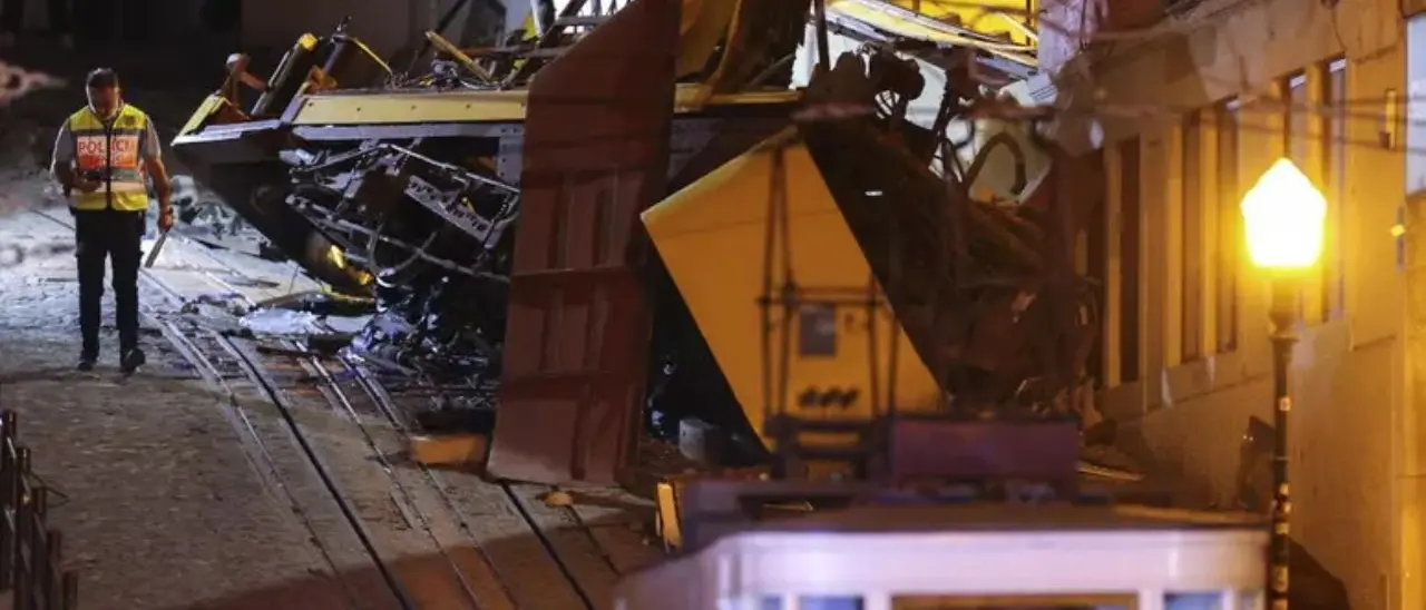 Funicolare di Lisbona, cavo rotto l'ipotesi più accreditata dell'incidente\n