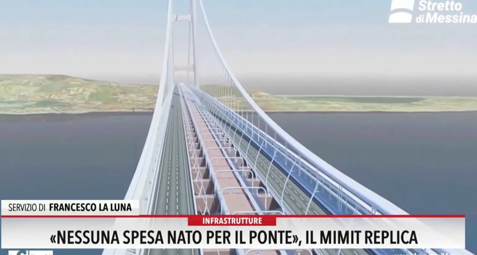 Nessuna spesa Nato per il ponte, il Mimit replica