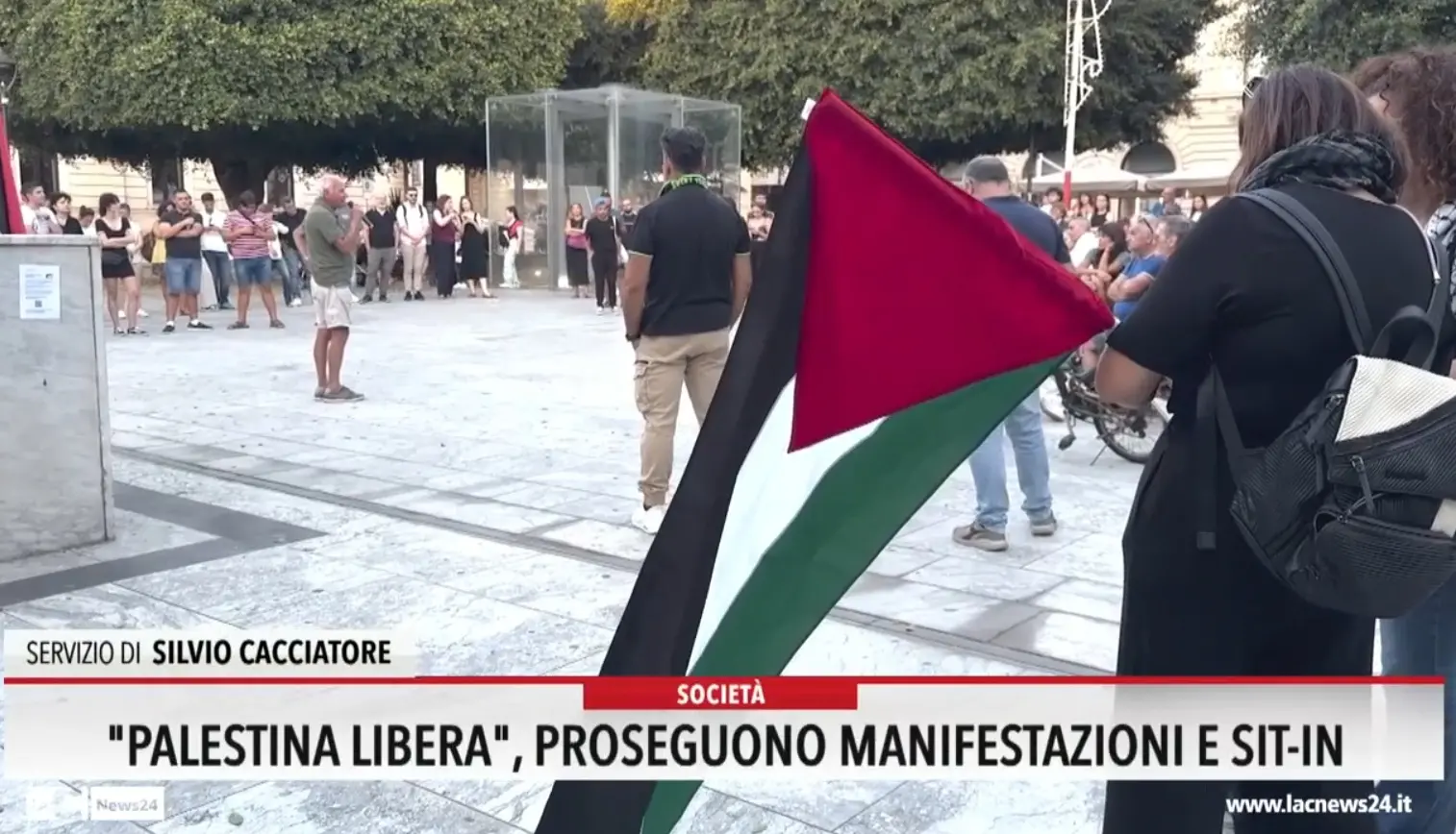 Palestina libera: proseguono in Calabria manifestazioni e sit in