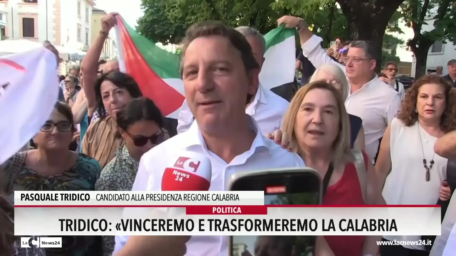 Tridico: «Vinceremo e trasformeremo la Calabria»