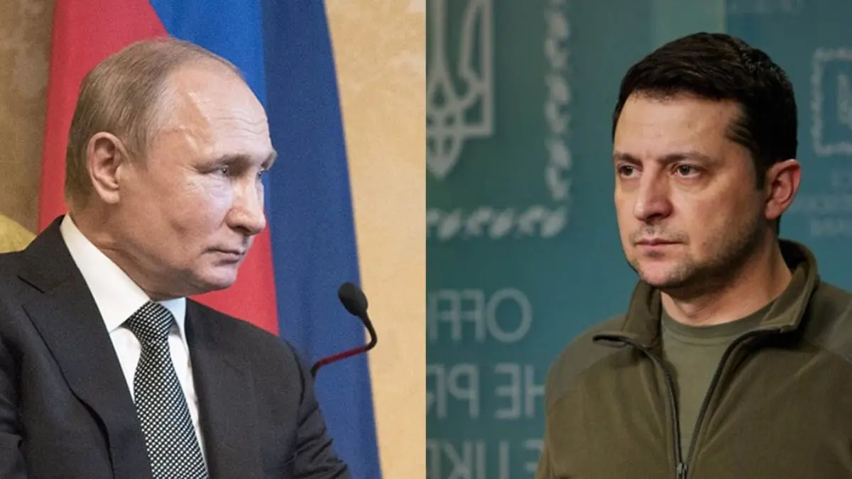 <p>Putin e Zelensky</p>\\n