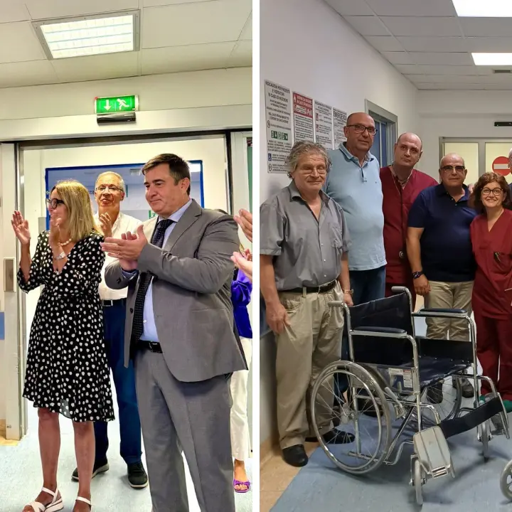 Reggio Calabria, donate al Gom 10 sedie a rotelle dall’associazione\u00A0dei Portatori della Vara