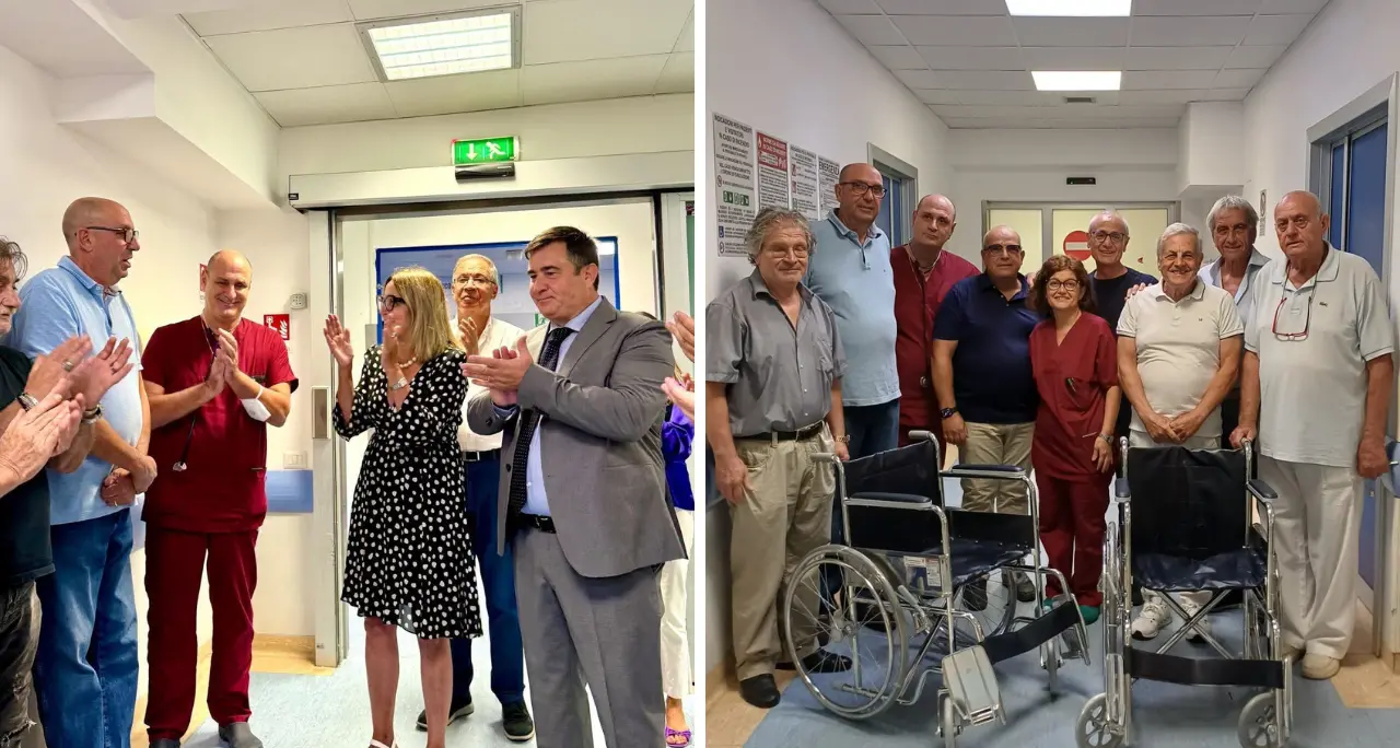 Reggio Calabria, donate al Gom 10 sedie a rotelle dall’associazione\u00A0dei Portatori della Vara