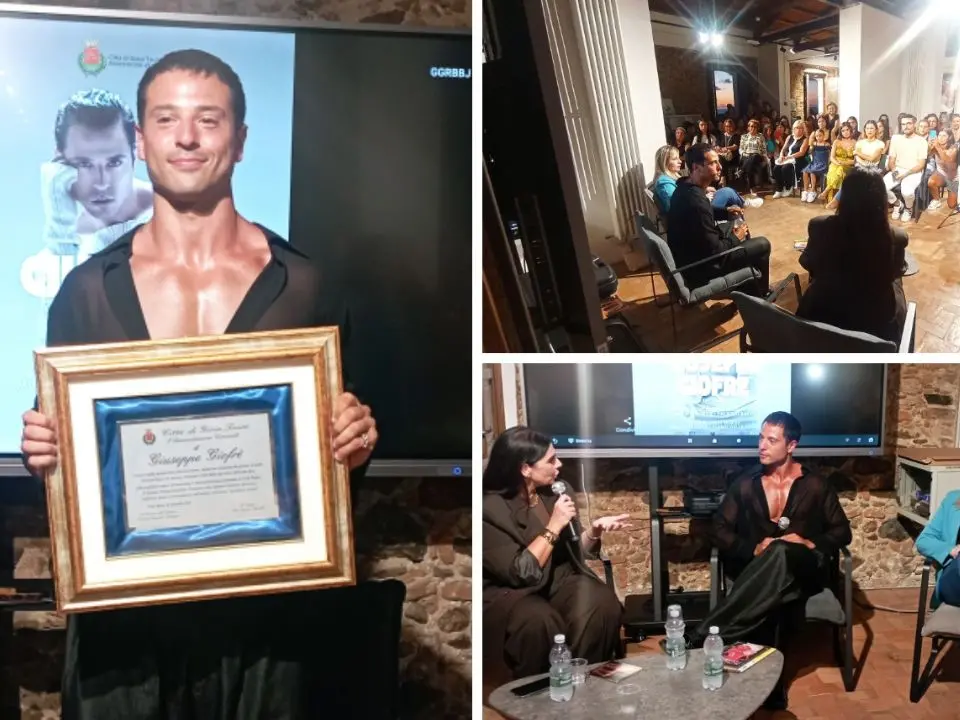 Bagno di folla e affetto per il ballerino Giuseppe Giofrè nella sua Gioia Tauro: «Qui c'è il mio cuore»